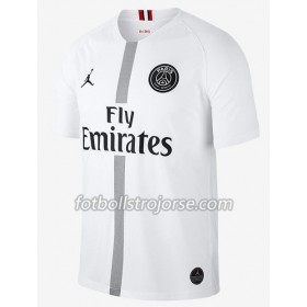 Paris Saint-Germain Matchtröjor Jodan Vit Tredje Fotbollströja 2018-2019 2018-2019